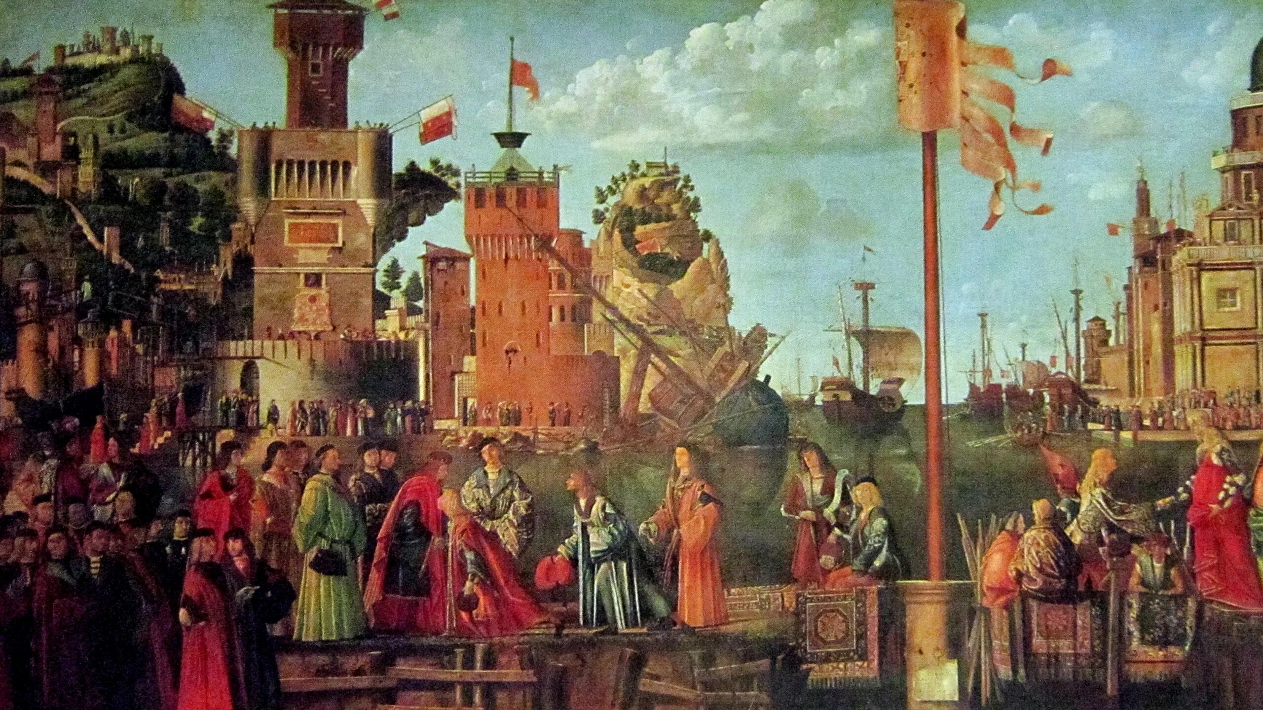 Возрождение 14 16 века. Витторе карпаччо. Витторе карпаччо картины. Карпаччо картины в Венеции.