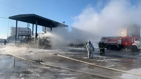 Пожар в аэропорту астаны