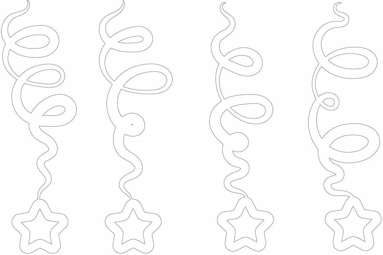 Серпантин трафарет для вырезания. Вытынанки новогодние гирлянды. Трафарет серпантина на окно. Серпантин новогодний трафарет. Шаблон серпантин для вырезания из бумаги.