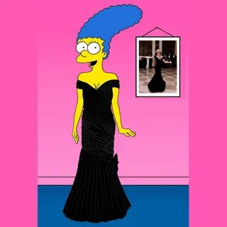 Marge Simpson Iconic Dresses by aleXsandro Palombo.