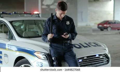 Policeman slowed