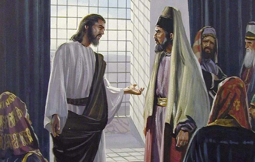 Иисус Христос и фарисеи. Фарисеи саддукеи Книжники. Иисус Христос и фарисеи картина.