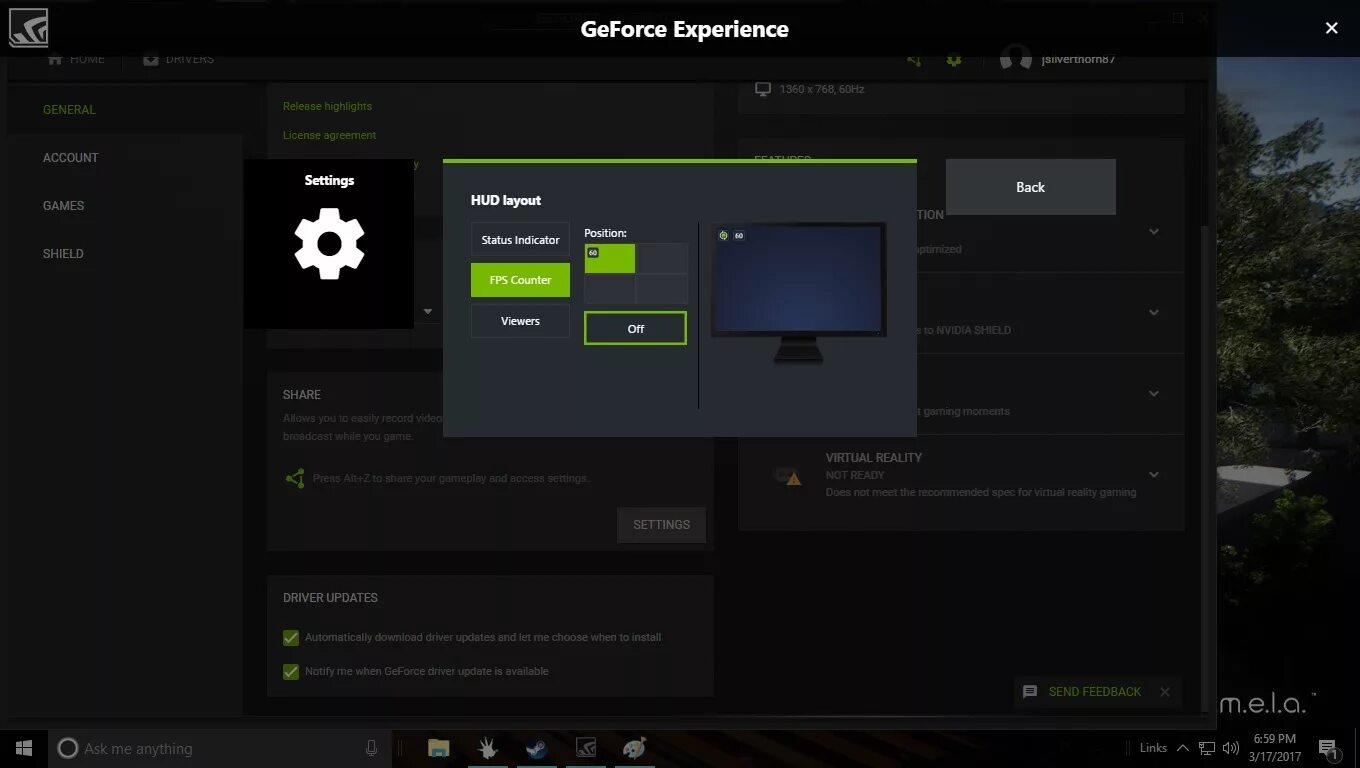 Как вывести фпс в играх. Счетчик ФПС нвидиа. GEFORCE experience fps. ФПС В джифорс экспириенс. GEFORCE experience счетчик fps.