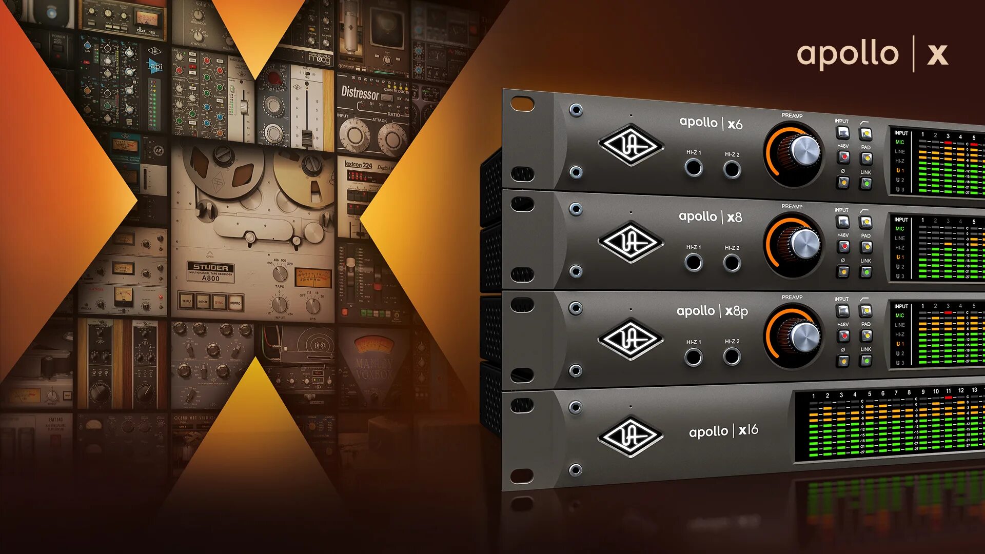 Аудио последняя версия. Universal Audio Apollo x6. Universal Audio Apollo x16. UAD Apollo x8. Apollo x6 внутри Universal Audio.