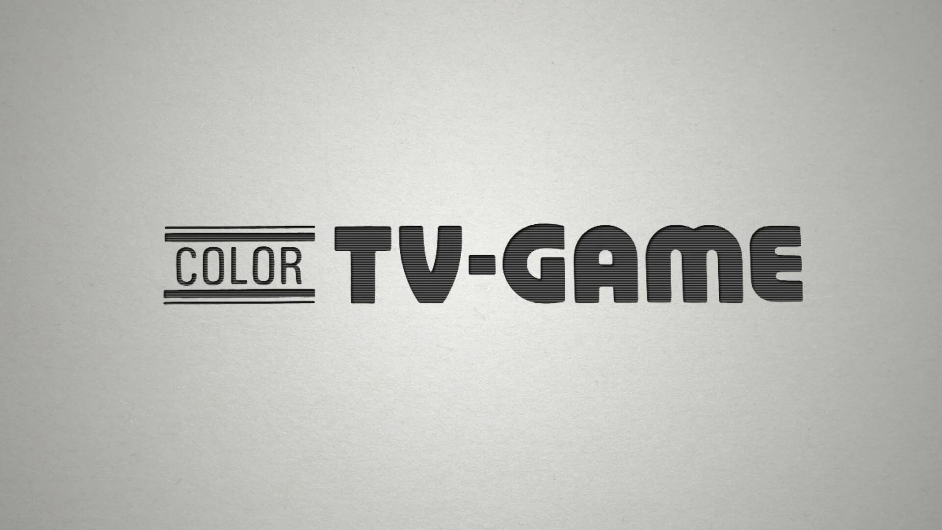 Game tv видео. Color TV игры. Надпись games TV. Color game телевизор. Color TV game logo.