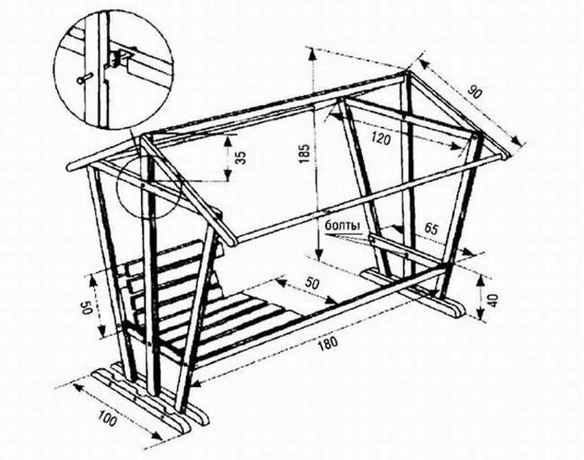 Чертеж дачных качелей из профтрубы. Чертежи садовых качель из профильной трубы. Качель Садовая деревянная с крышей чертеж. Лавка для качелей из профильной трубы чертеж.