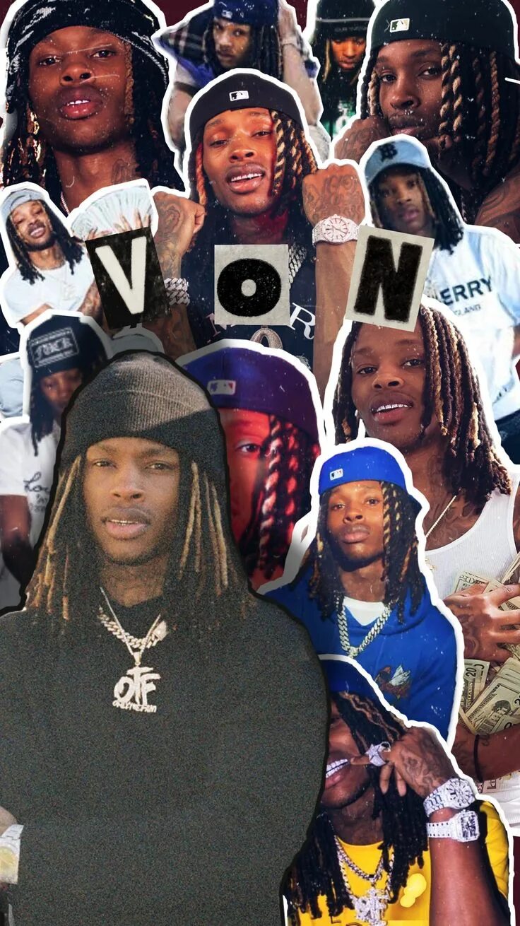 King von lil durk. King von обои. Кинг вон. King von. Polo g king von.