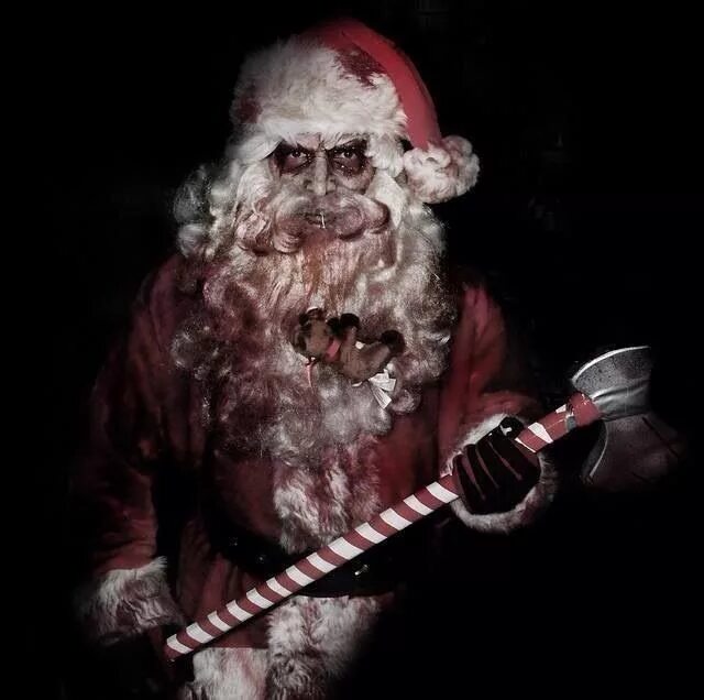 злой санта. жуткий санта. злой санта клаус. жуткий санта. жуткий санта.