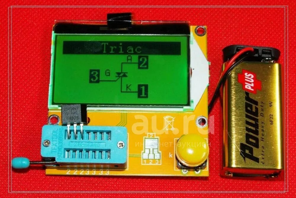 Транзистор тестер/ESR метр M328 - сборка и обзор DIY - www.mytechnote.ru
