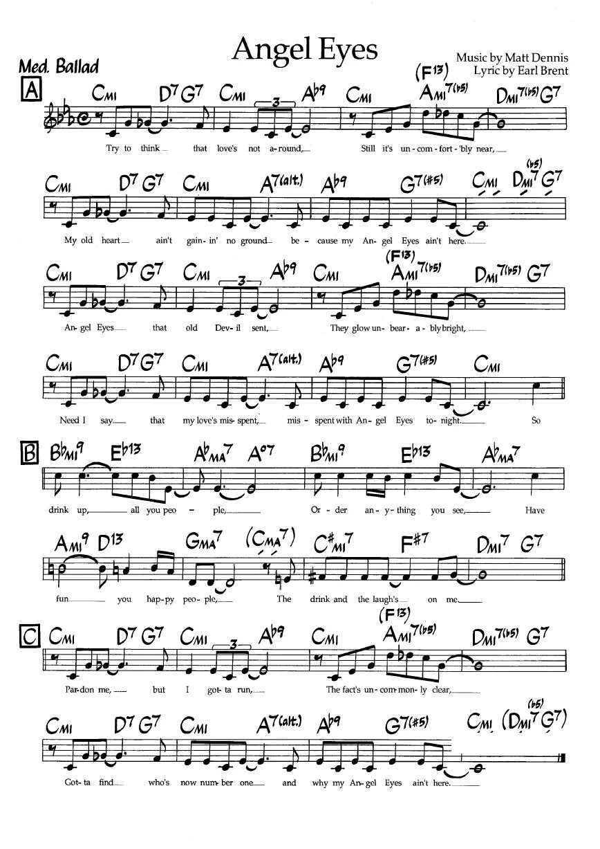 Angel eyes jazz standard. Angel eyes jazz. Песня ее ангельские глаза успокоили бы. Angel eyes ноты джазовые стандарты. Песня ее ангельские глаза успокоили бы.