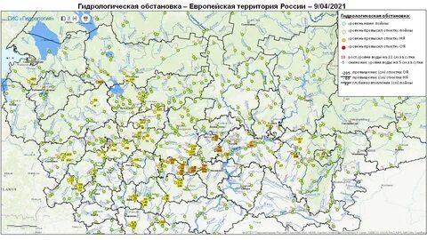 Гидрологическая обстановка воронежская область