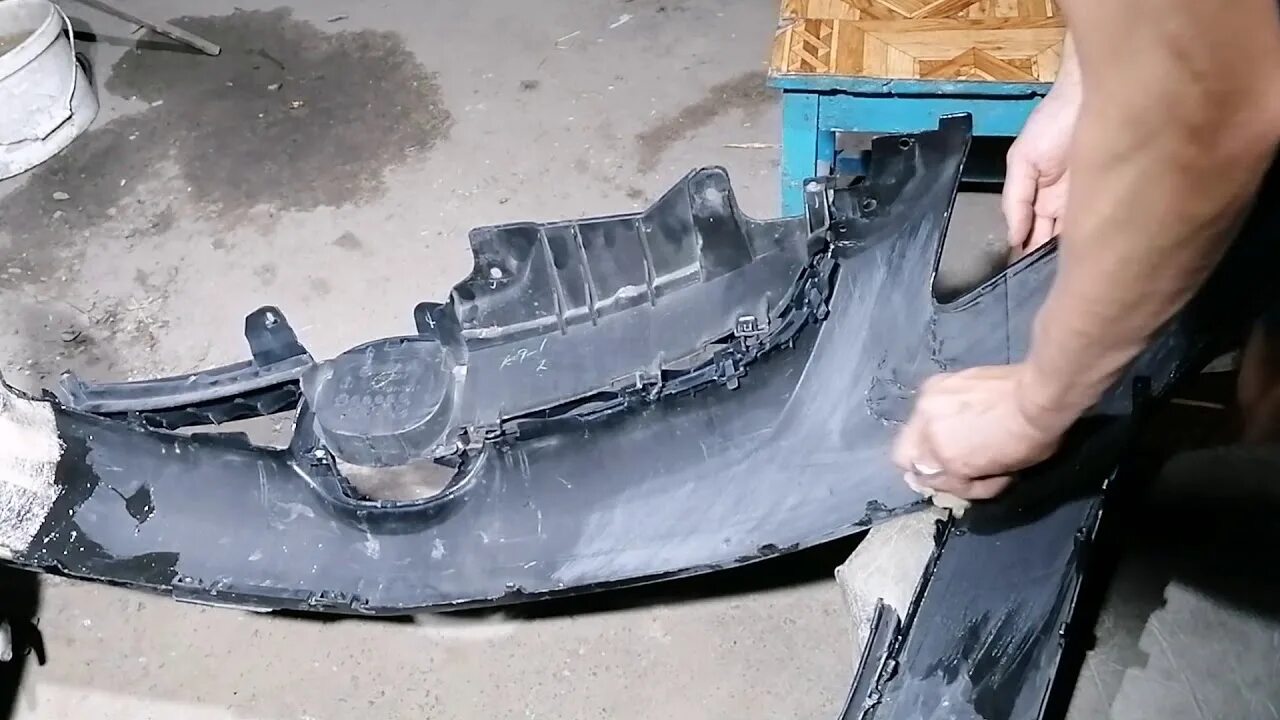 Ремонт бампера своими руками в домашних Recreate Missing Bumper Piece