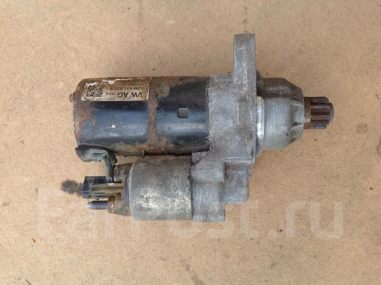 6. Стартер фольксваген поло 1. Стартер поло седан 1. Стартер тигуан 02m911024h. 4.