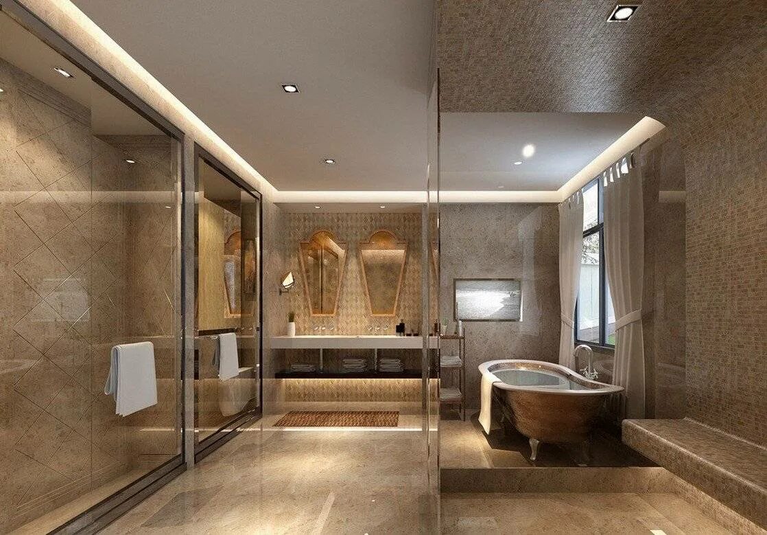Натяжные потолки ванная плитка. Современная ванная комната. Красивые Ванные комнаты. Потолок в ванной. Потолок в варочной комнате.