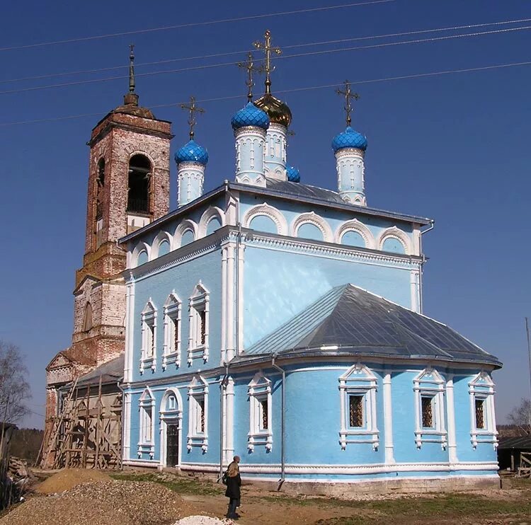 Погода старая владимирская область. Старая Слобода Александровский район Церковь. Церковь Казанской иконы Божией матери Старая Слобода. Хмелита Церковь Казанской иконы. Васильсурск Церковь Казанской иконы Божией матери.