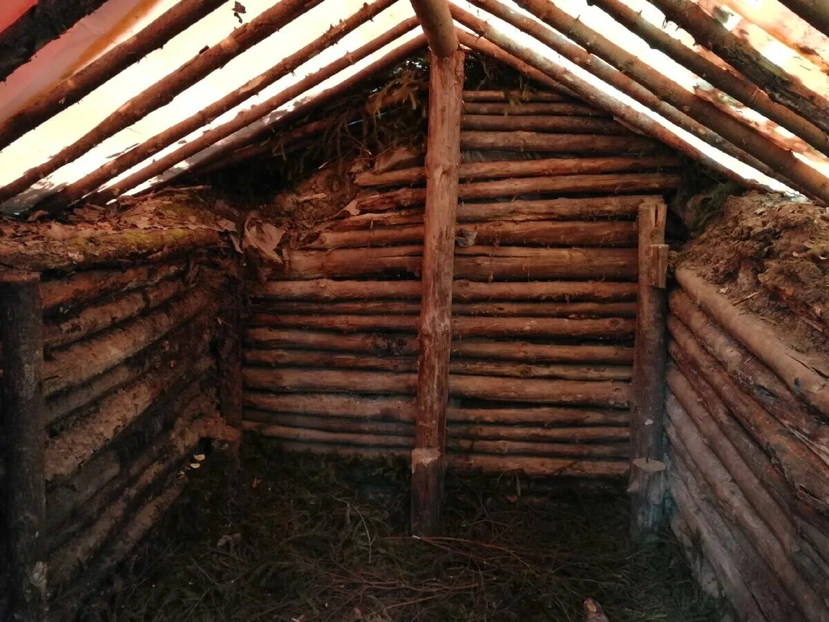 Как построить землянку в лесу