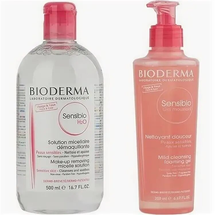 Bioderma sensibio ds умывание