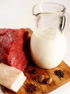 Молочные продукты мясные