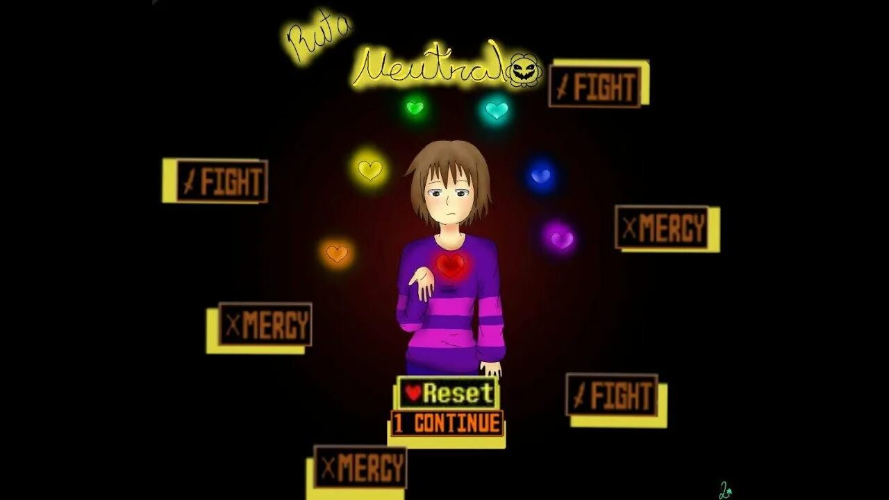 Как сбросить андертейл. Reset андертейл. андертейл нейтрал. undertale reset чара. полный ресет undertale.
