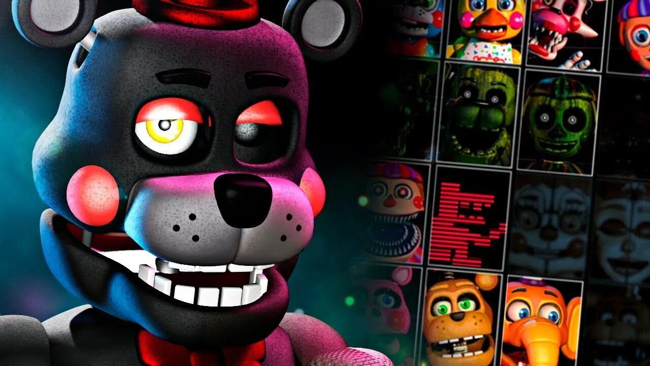 ФНАФ 6 превью. FNAF 6 обложка. Ultimate Custom Night Freddy Fazbear. FNAF 6 Remastered.