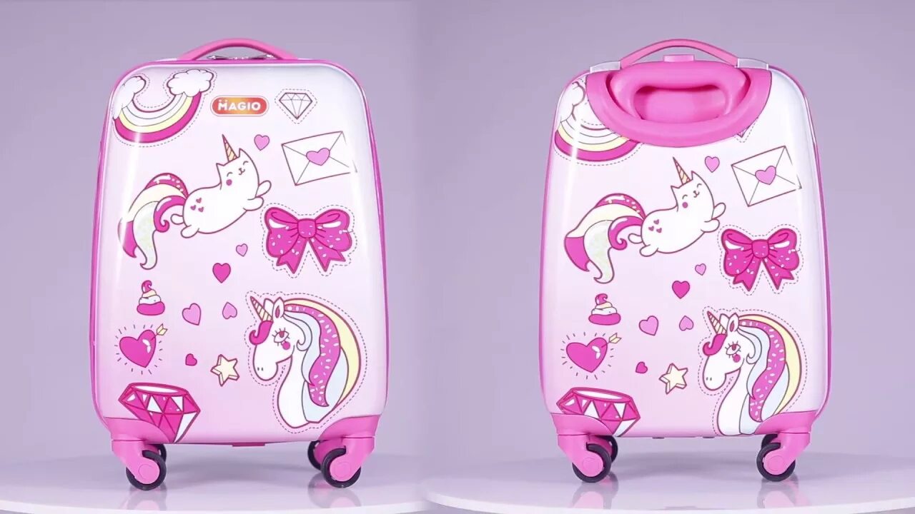 Чемодан unicorn. Чемодан транки единорог. чемодан magio. детский чемодан на колесиках единорог. чемодан с единорогом для девочек.