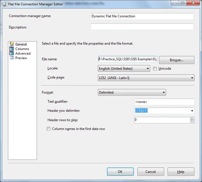 File connection