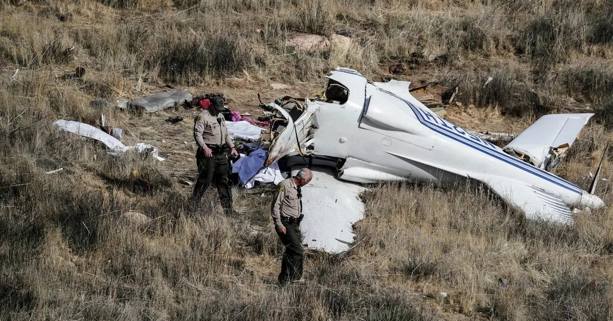 Simple plane crash. Airplane crash carr.