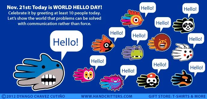Hello lets me today. Всемирный день приветствия (world hello day). hello world. world hello day гифки. world hello day 21 november.