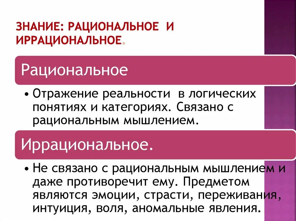 Чувственные компоненты. Рациональное и иррациональное познание. Рациональное мышление и иррациональное мышление. Рациональность и иррациональность философии. Рациональные и иррациональные.