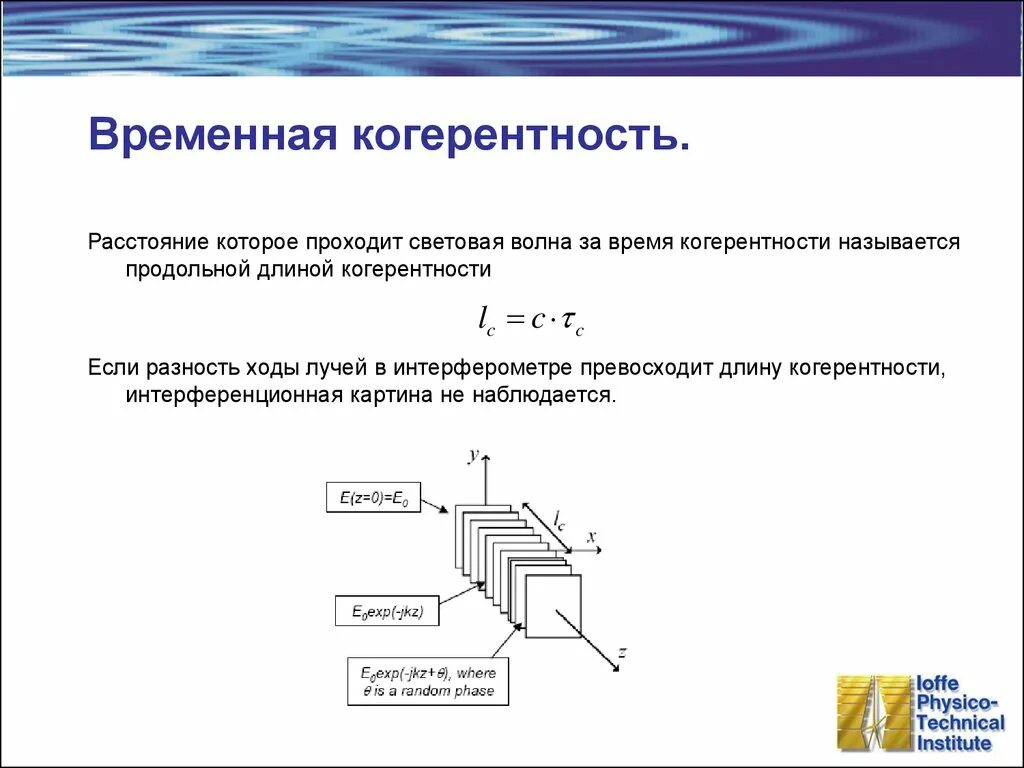 Когерентность световых лучей. Временная и пространственная когерентность. Интерференция света. Пространственно-временная когерентность. Когерентность,временная, фазовая, пространственная. Временная когерентность световых волн.