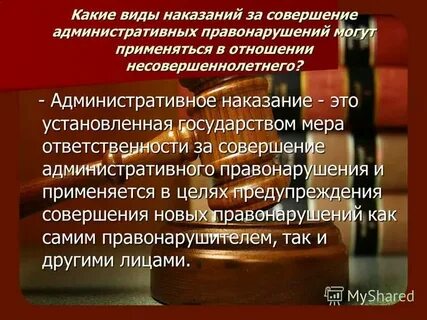 Санкции предусмотренные за административные правонарушения