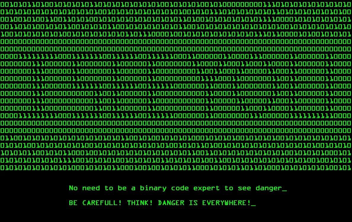 Binary fail