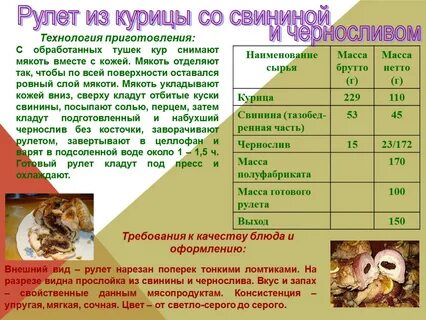 Рулет из тушки курицы