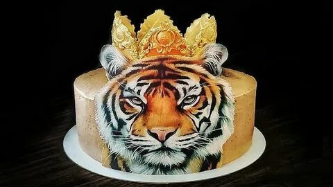 Торт с тигром