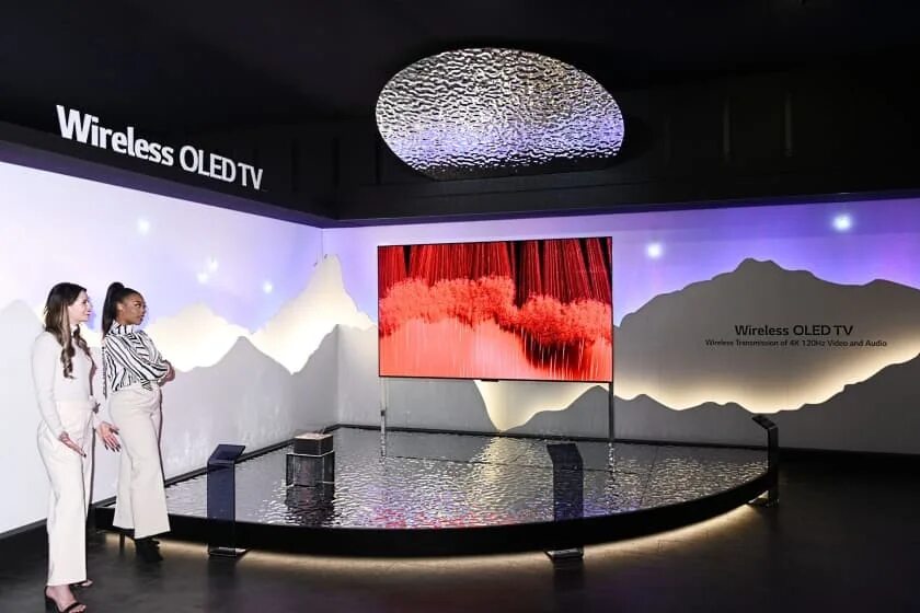 LG OLED ces show. LG 2023. Ces 2023 фото.