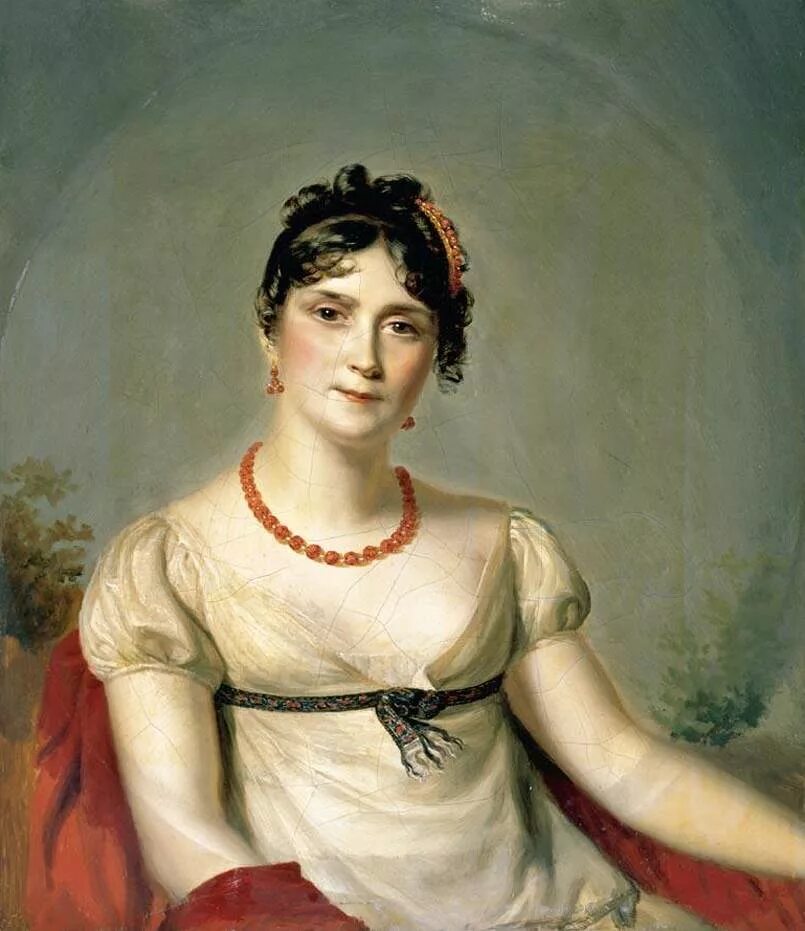 Богарне википедия. Портрет Жозефины жены Наполеона.