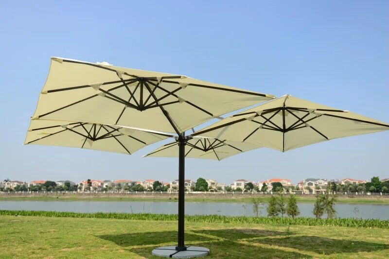 Зонт Gastro Hanging Umbrella 4 head. Улица с зонтами. Тент зонт от солнца. Зонт для улицы большой. Zont hotel