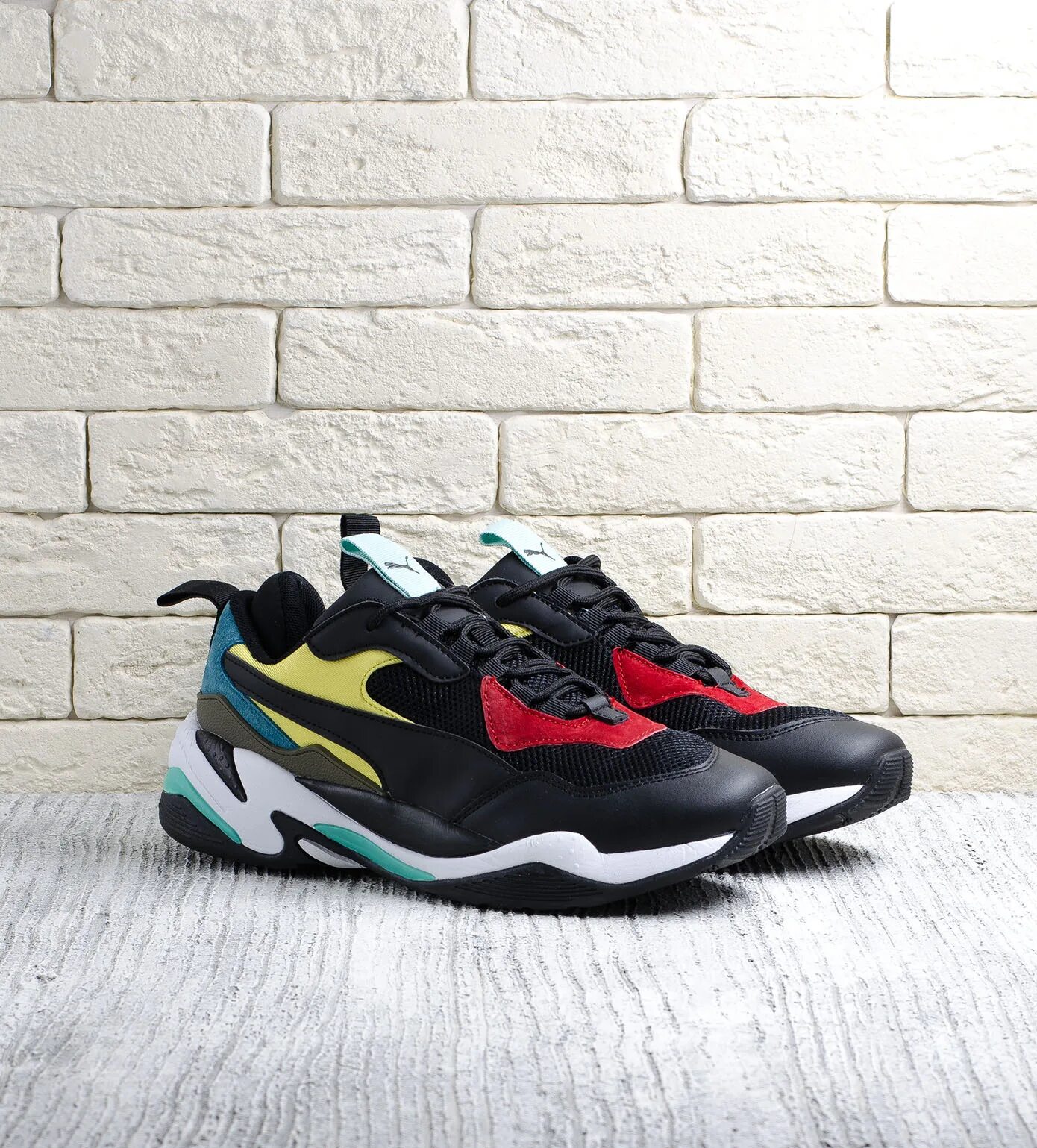 Кроссовки краснодар. Puma Thunder Spectra. Puma Thunder Spectra Black. Кроссовки Пума мужские Thunder Spectra. Puma Thunder черные.