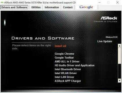 Asrock драйвер видеокарты intel