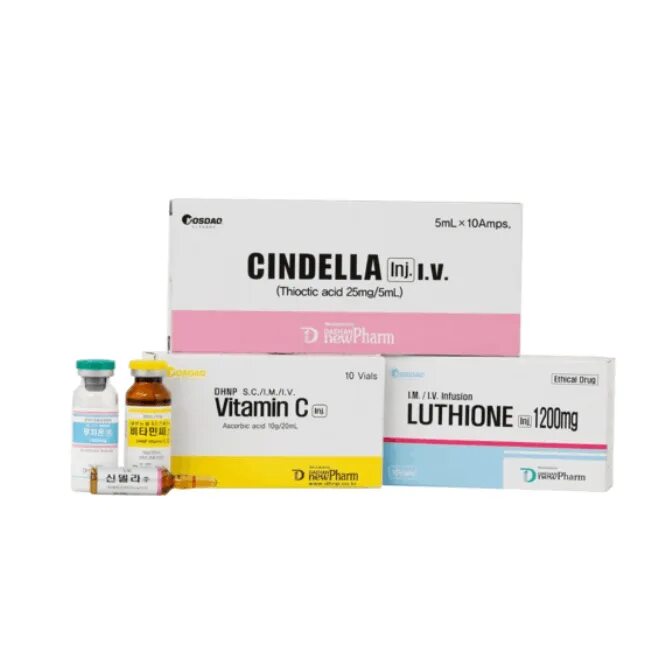 Cindella. LUTHIONE 1200mg. LUTHIONE 1200+Cindella+Vitamin c Set. Глутатион 1200 мг LUTHIONE. Cindella Whitening Injection (Set: LUTHIONE + Cindella + Vitamin c).