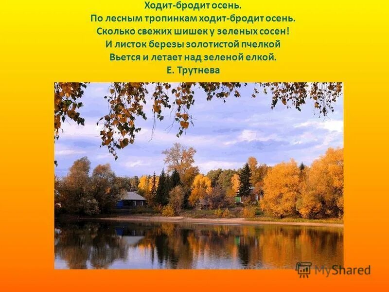 Не спеша шли по тропинке. По лесным тропинкам ходит бродит осень Трутнева. Ходит осень по дорожке. Е Трутнева осень. Ходит осень бродит осень.