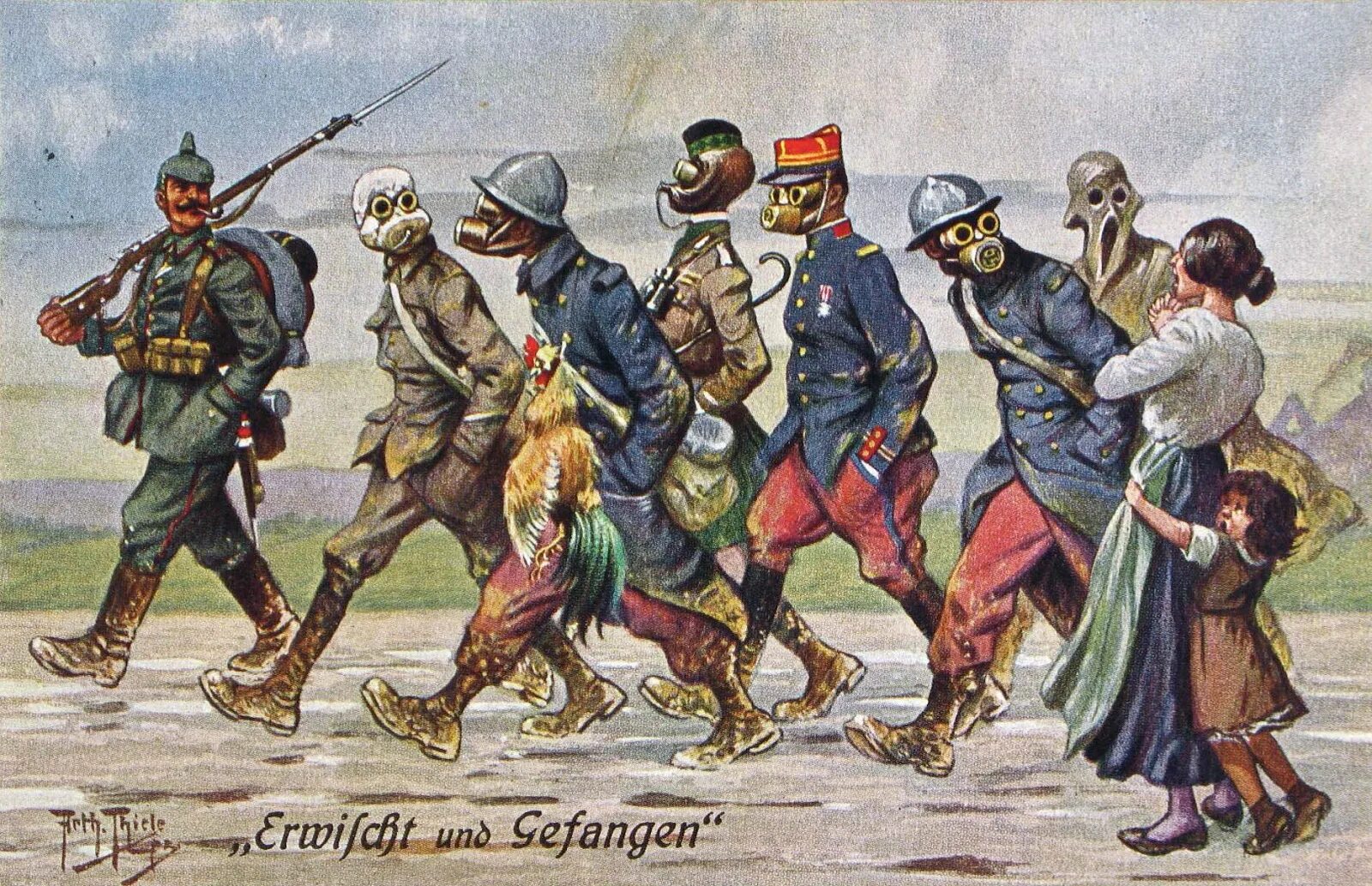 Россия победила в первой мировой. Колониальные войска Германии 1914. Пленные французы 1914. Карикатуры первой мировой войны.