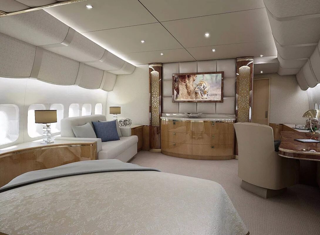 Частный самолёт Boeing 747-8 VIP. Boeing 747 8 частный самолет. Боинг 747 8 внутри. Боинг 747 интерьер. Летающий дом самолет