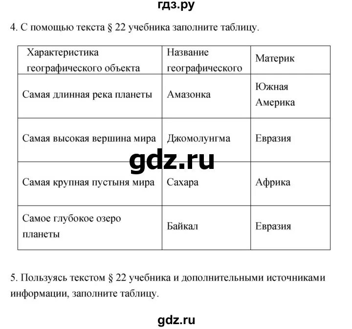 География 5 6 класс параграф 19 вопросы