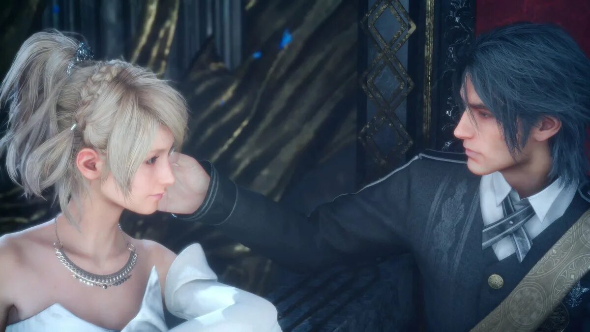 Фф ий. Final Fantasy 15 Ноктис и Луна. Луна Final Fantasy 15. Final Fantasy XV Лунафрейя и Ноктис. Final Fantasy Ноктис и Луна.