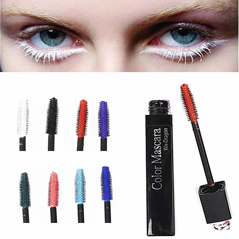 Colored mascara
