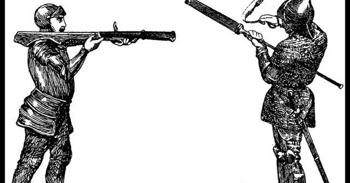Огнестрел против рыцарей 8 букв. 17 Век оружие аркебуза. Пищаль оружие 16 века. Аркебуза 15 века. Пороховое оружие 14 века.