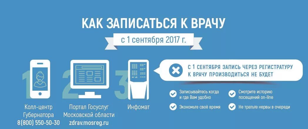 Записаться по направлению по телефону