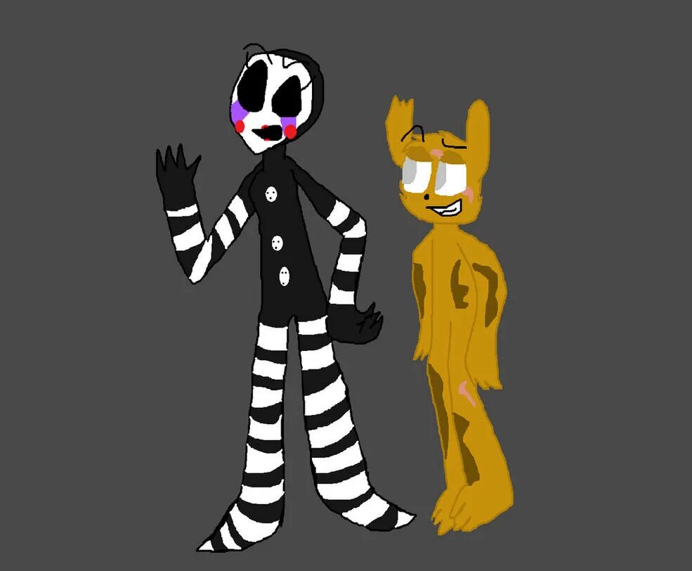 Springtrap x puppet. Springtrap x puppet
