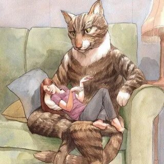 Кроме людей кошка